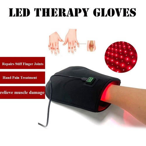 Finger Near Infrared Red Light Therapy Gloves Wrist Joint LED Therapy
