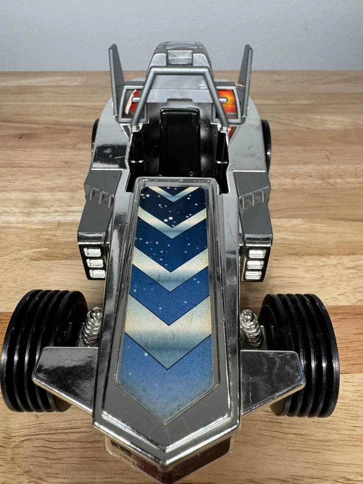 Silver Galactic Rover Power Rangers in Space 1998 solo vehículo Bandai Foto 3 de 4