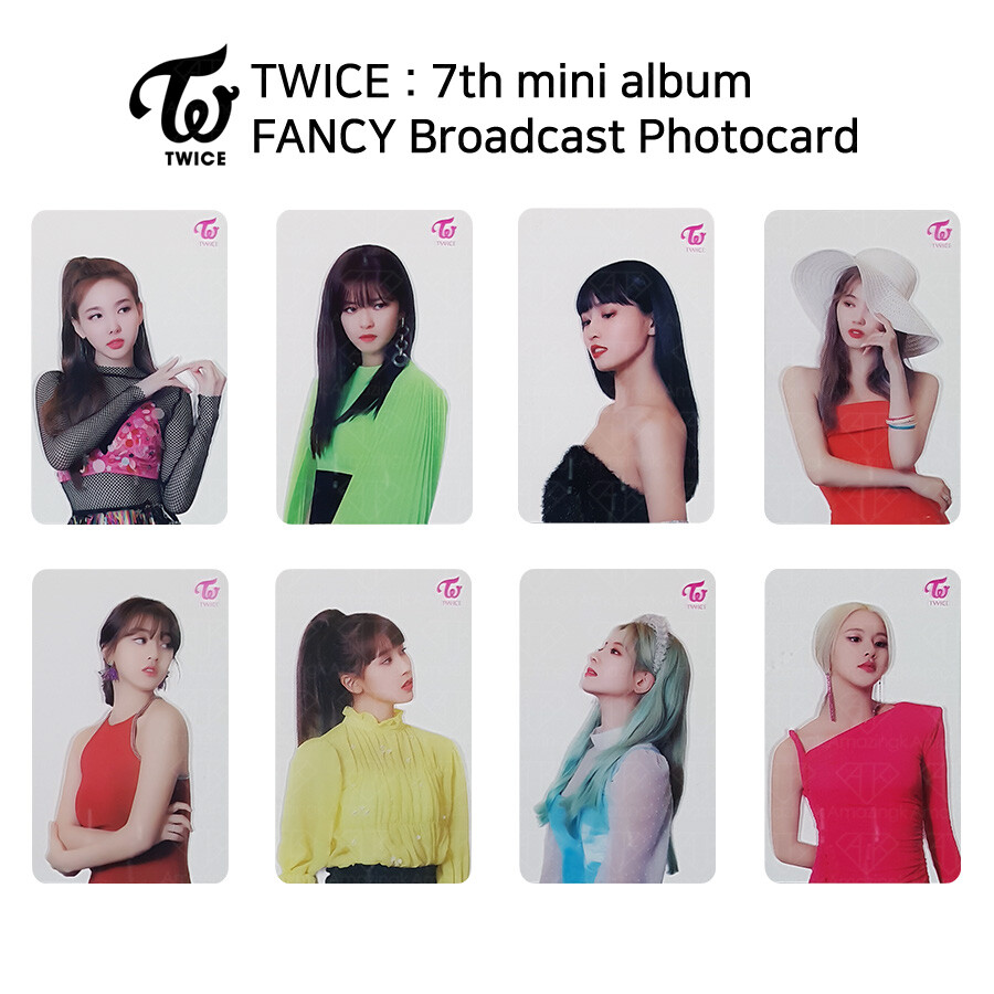 TWICE - 7th mini album FANCY YOU broadcast photocard | eBay