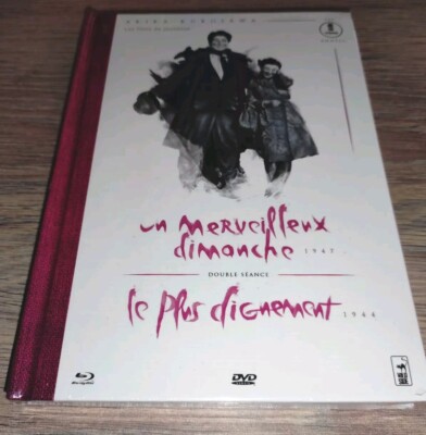 * MEDIABOOK BLU RAY + 2 DVD UN MERVEILLEUX DIMANCHE+ LE PLUS DIGNEMENT KUROSAWA