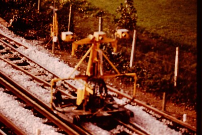 1977 British Rail BR Diesel Electric Track Test Vehicle Millbrook Loco Slide1384