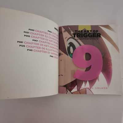 The Art Of Trigger Artbook Space Patrol Luluco Hiroyuki Imaishi