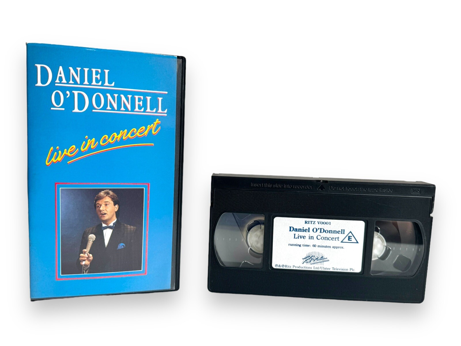 Daniel O'Donnell ""Live In Concert"" 1988 Ulster Hall Belfast VHS Video Cassette