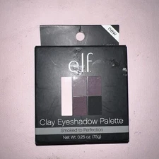 E.l.f. Clay Eyeshadow Palette, Smoked to Perfection, (HB2)