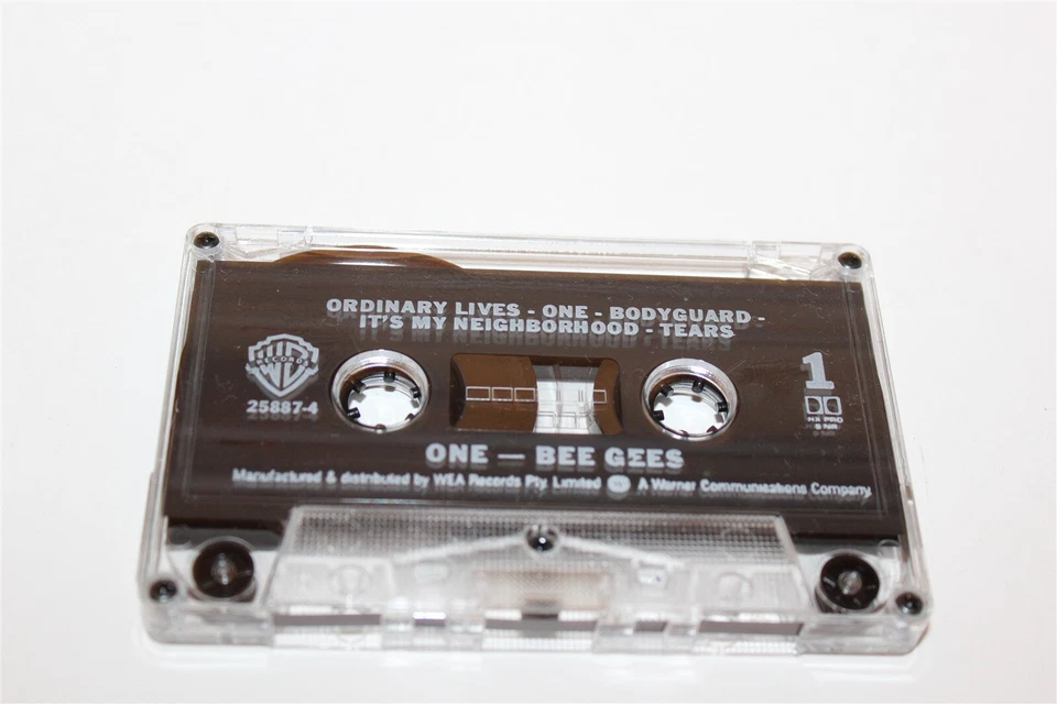 Bee Gees One Cassette Tape Album 25887-4 WB - Image 4 of 4
