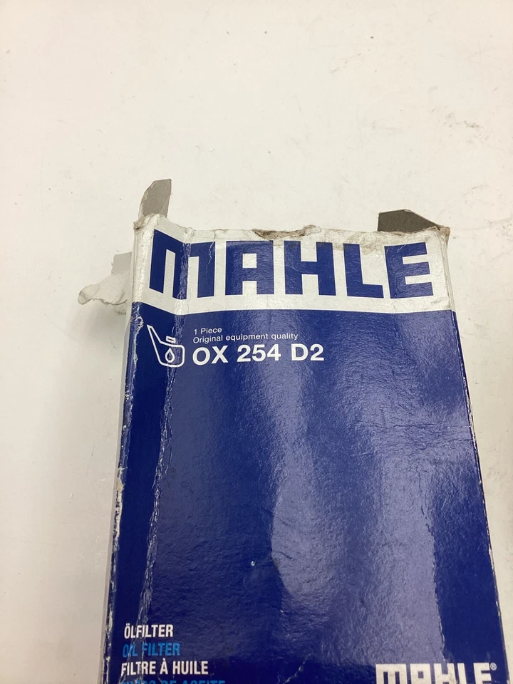 Filtro de aceite de motor MAHLE ORIGINAL OEM para BMW M5 M6 OX 254 D2 OX254D2 Foto 2 de 4