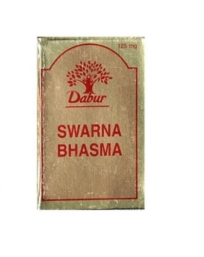1 pieza Dabur Swarna Bhasma (125 mg) Ayurvédico ENVÍO GRATUITO Foto 2 de 2