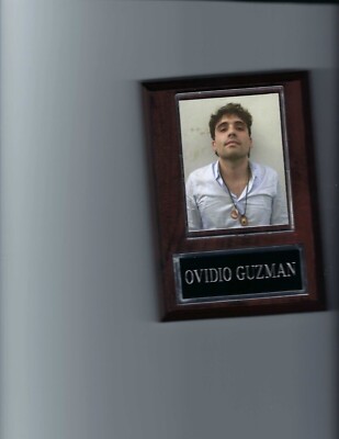 OVIDIO GUZMAN PLAQUE DRUG CARTEL ORGANIZED CRIME