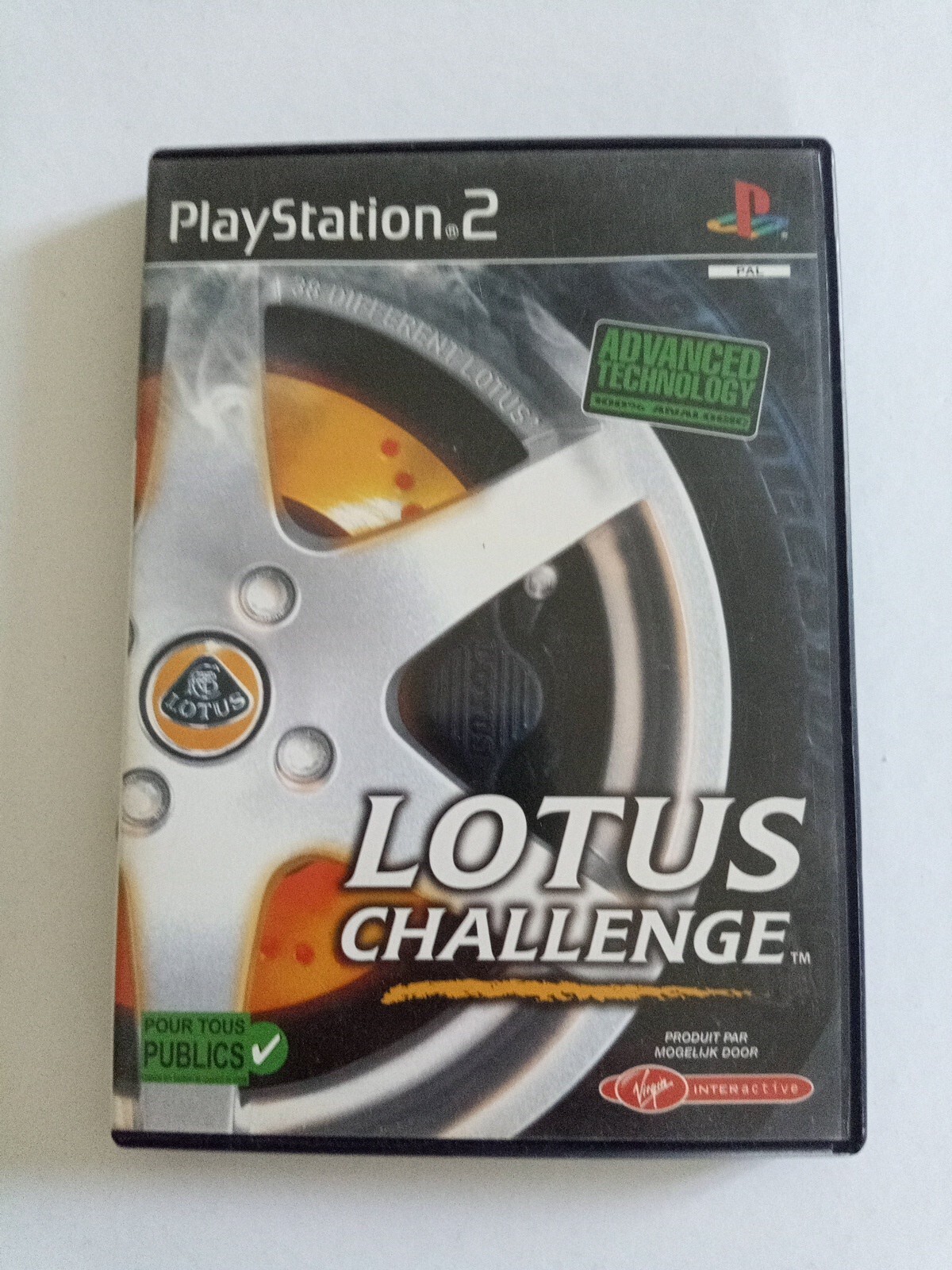 Lotus Challenge jeu console Playstation 2 ps2 complet Pal FR 
