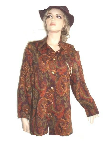 2 Teiler Bluse + Rock Creation Atelier Parsley Style Gr 38 - 40 - Bild 4 von 4
