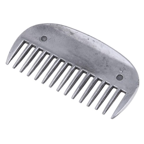 Ancien Peigne à Cheval/brosse à Curry – Toilettage Animal, Métal, 9cm