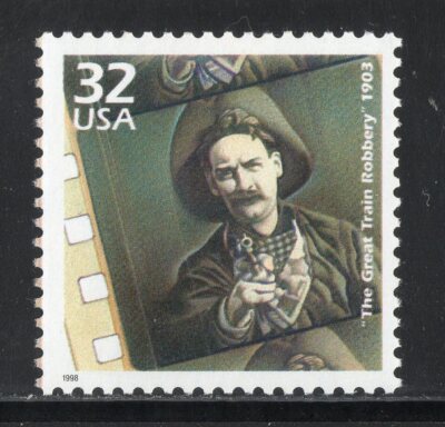 3182c * THE GREAT TRAIN ROBBERY * U.S. Postage Stamp MNH * CELEBRATE THE CENTURY