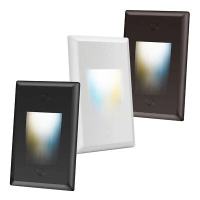 PARMIDA LED TECHNOLOGIES 6-12 X PARMIDA 120V 3000K/4000K/5000K LED Step Lights Vertical Design - IP65 ETL