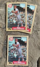 Bill Gullickson Baseball Cards. Cincinnati Reds.