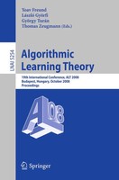 Yoav Freund (U. A.) | Algorithmic Learning Theory | Taschenbuch | Englisch