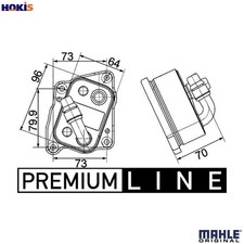ENFRIADOR DE ACEITE ACEITE ACEITE MOTOR CLC 107 000P BMW N46B20C/BD/CB 2.0L 4cyl 3 E90
