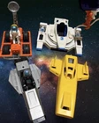 Vintage Fisher Price Adventure People Space Lot 4 Vehicles Figures Accessories