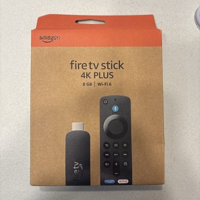 New Amazon - Fire TV Stick 4K Plus (newest model) Stream, Alexa+, Wi-Fi 6, UHD