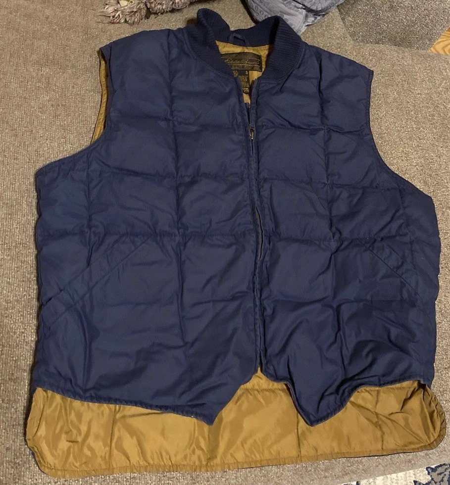 Eddie Bauer Downright Vest Vintage Classic Hunting Outdoors Workwear Size XL Men