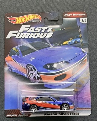 Hot Wheels Fast & Furious ''Fast Imports'' Nissan Silvia Real Riders 