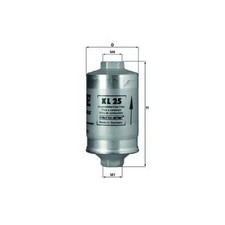 Kraftstofffilter für VW Golf 1 17 Scirocco 53 | 24520437
