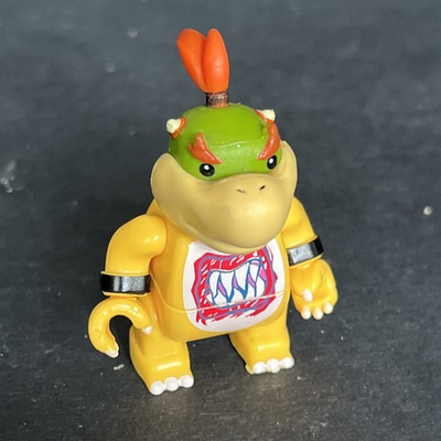 #ad 2014 K#x27;nex Super Mario 2quot; Bowser Jr Junior Series 4 Mini Figure Rare Galaxy $50.00