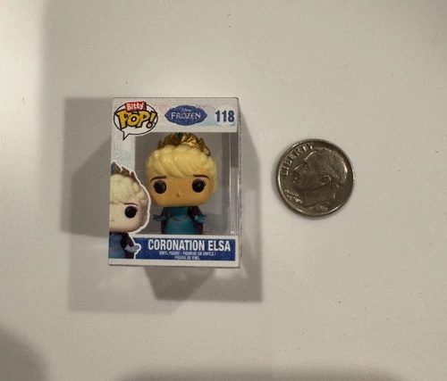 Coronation Elsa Funko Bitty Pop 1/6 mystery hyper rare chase disney frozen 118