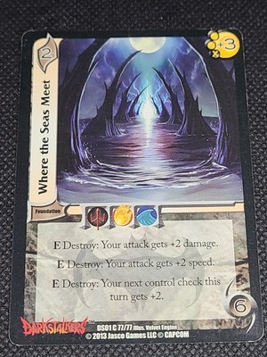 Where the Seas Meet UniVersus CCG DarkStalkers #77/77