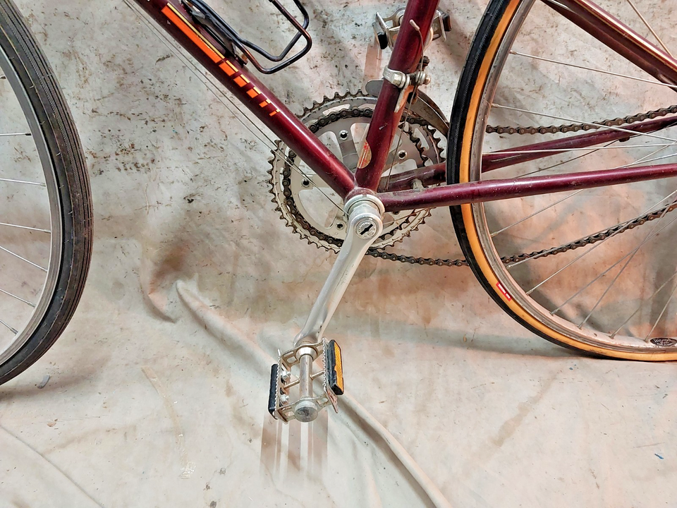 1985 Peugeot Mixte Touring Road Bike 50cm Small Butted Steel Step-Thru