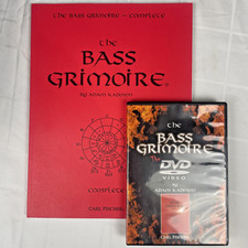 The Bass Grimoire Complete Book & DVD by Adam Kadmon Free Aus Postage
