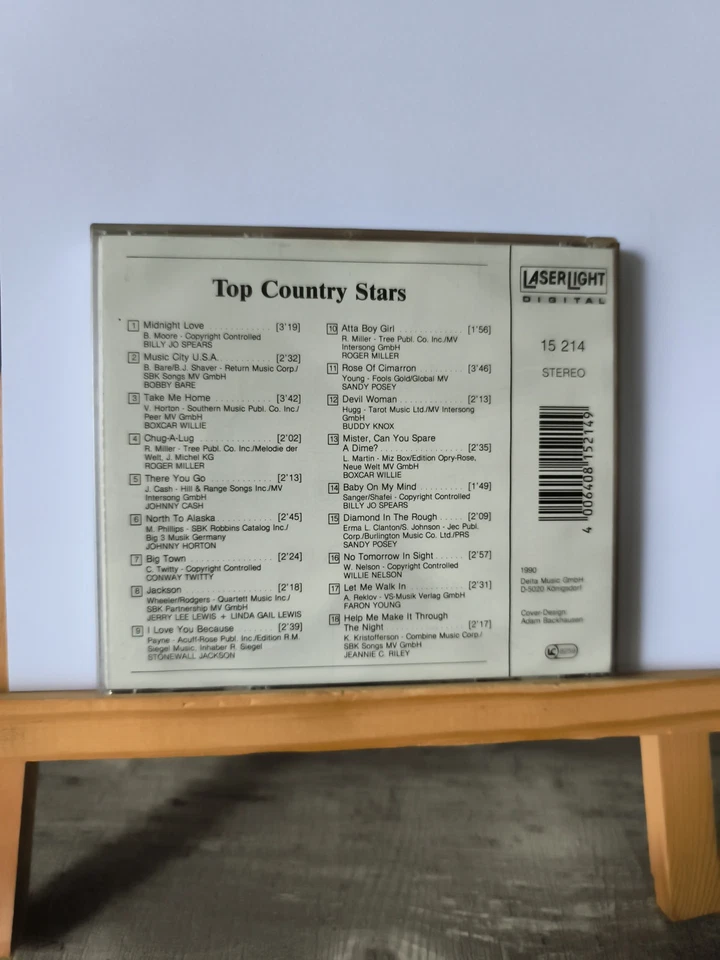 Top Country Stars von Billie Jo Spears, Bobby Bare, Boxcar W... [CD] Zustand Gut - Bild 2 von 2