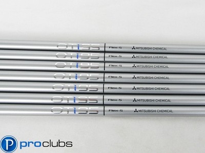 Mitsubishi Chemical OT95 シャフト 6本セット 7pc NEW MITSUBISHI CHEMICAL OTi 95 STIFF FLEX GRAPHITE IRON SHAFTS