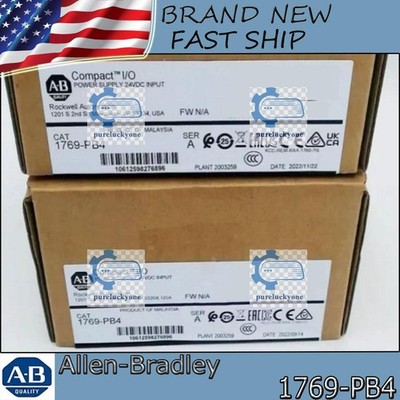 New Sealed NEW PLC 1769-PB4 SerA CompactLogix Power Supply