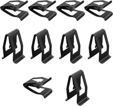 10 PCS Dashboard Trim Clips, Metal Car Front ...