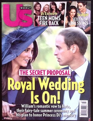 US WEEKLY  11-22-10 THE SECRET PROPOSAL ROYAL WEDDING IS ON!   B3101