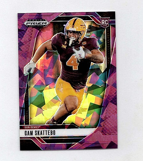 2025 Panini Prizm Draft - CAM SKATTEBO #9 RC Rookie - Purple Ice Parallel /199