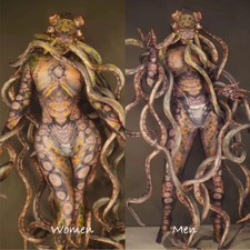 Tentacle Terrible Octopus Monster Cosplay Costume Women bodysuit