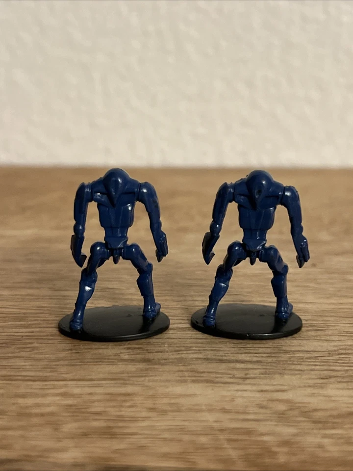 Super Battle Droid Mini 1.5” Figure Star Wars Epic Duels Board Game Piece Set 2 - Image 3 of 4