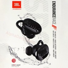 NEW JBL Endurance Race TWS Wireless Bluetooth Sport Earbuds Black