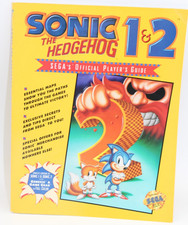 Sonic The Hedgehog 1 & 2 Sega's Official Player's Guide Book, 1993 1st Edition