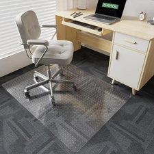 Chair Mat for Carpet, 36" x 48" Office Chair Mat for Carpeted Floors, Non-Sli...