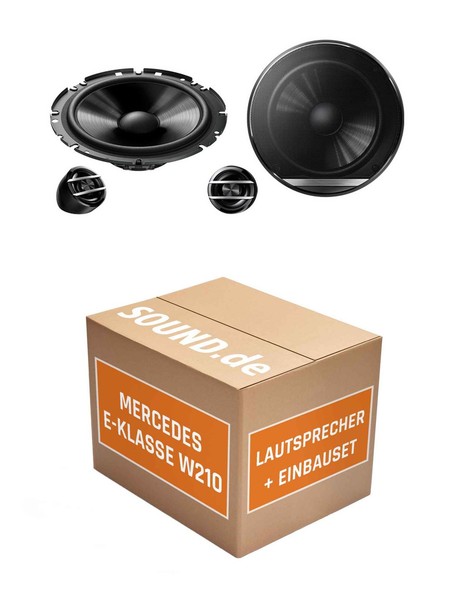 Lautsprecher Boxen Vorne Pioneer TS-G170C FüR Mercedes E-Klasse W210 + Kombi 2X-image