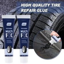 2pcs Car Rubber Tire Repair Liquid Glue Tyre Cracks Adhesive Tools Artifact UK