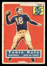 1956 Topps #55 Tobin Rote