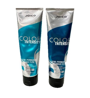 Joico Aqua Flow & Mermaid Blue Color Intensity Vivids Semi-permanent Hair Color