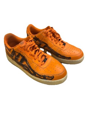 2020 Nike Air Force 1 '07 Skeleton QS Starfish Orange CU8067-800 Size 13