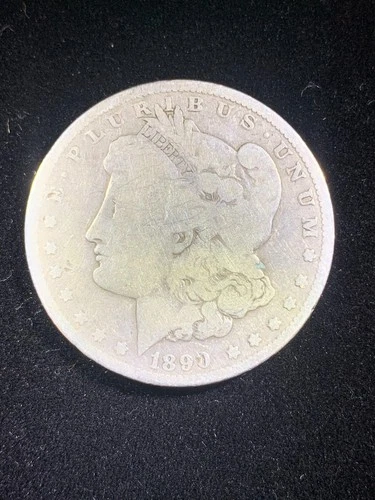 1890 Morgan Silver Dollar $1 90% Silver Philadelphia Good Condition