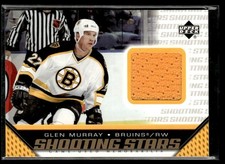 2005-06 Upper Deck Shooting Stars Glen Murray Boston Bruins #S-GM