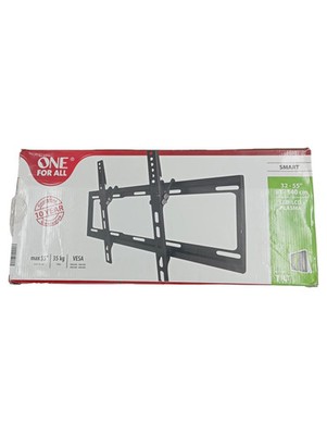 One for All TV Wandhalterung WM 2211 neigbar 32-55 Zoll 35kg VESA Schwarz