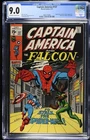 CAPTAIN AMERICA 137 CGC 9.0 Amazing Spider-Man Lee Buscema Not Cleaned Pressed